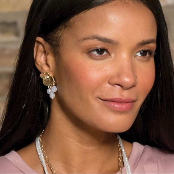 Park Lane Jewelry Magnolia Pierced Earrings NWT - Picture 3 of 5